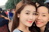 Á hậu Huyền My xinh tươi trên đất Mỹ