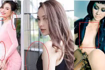 Mỹ nhân Việt “dở khóc dở cười” vì photoshop vòng 1 quá đà