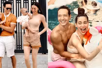 Chụp ảnh “chơi chơi” quanh nhà, Hà Hồ - Kim Lý cũng có ảnh đẹp