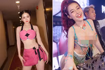 Đọ vẻ nóng bỏng của hai nữ DJ Mie - Ngân 98