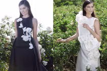 Hoa hậu Hoàn vũ Philippines thanh lịch với thiết kế Việt