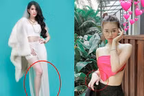 Ngọc Trinh và dàn sao Việt: Người mất chân, người biến dạng vì photoshop 