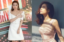 Hoàng Thùy Linh khoe khéo vòng 1 nửa kín nửa hở gợi cảm chết người 