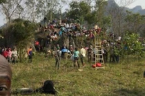 Người dân đổ xô đi xem ghi hình "Kong: Skull Island"