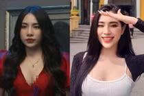 Vẻ gợi cảm của diễn viên Hương Su đóng “em Đào karaoke“