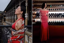 Lệ Quyên mặc áo tắm hàng hiệu, khoe vóc dáng vạn người mê