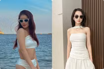 Hot face sao Việt: Ngọc Thanh Tâm diện bikini, khoe vóc dáng ở biển