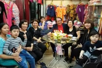 Hình ảnh tình cảm của cố NSƯT Bùi Cường bên người vợ tào khang