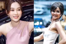 Dàn hoa hậu, á hậu làm mẫu quảng cáo xe gợi cảm vô đối