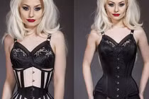 Ngắm người mẫu có vòng eo 46cm nhỏ đến khó tin 