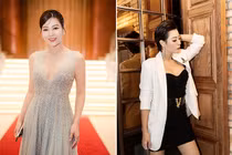 Thanh Hương mặc gợi cảm khoe vóc dáng nóng bỏng