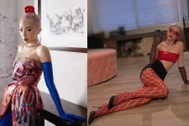 Style dạo này của Tóc Tiên hở tứ tung nhưng đôi bàn tay phải ấm!