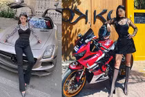 Vẻ nóng bỏng của người mẫu Quỳnh Thư - tình tin đồn Tiến Linh