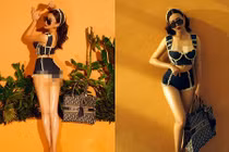 Phương Oanh diện đồ bó sát khoe 3 vòng nảy nở, “căng đét“