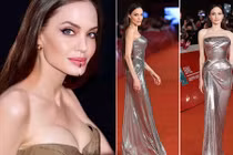 Angelina Jolie tự tin khoe ngực nở, eo thon ở tuổi 46