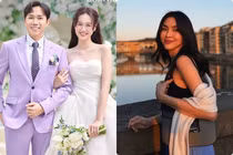 Anh Đức tung ảnh cưới, Tăng Thanh Hà xinh đẹp giữa trời Tây