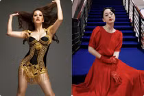 Khánh Thi khoe đôi chân quyến rũ, Phương Nga diện váy cổ điển