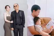 Tiến Luật đăng ảnh cùng bà xã, Trường Giang bận rộn chăm con trai