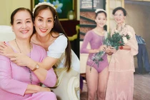 Nhan sắc “hoa khôi làng Thường Tín” của mẹ ruột Khánh Thi