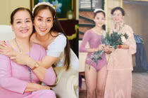 Nhan sắc “hoa khôi làng Thường Tín” của mẹ ruột Khánh Thi