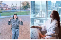 Hậu đính hôn với đại gia ở Mỹ, Phạm Hương úp mở sắp về Việt Nam?