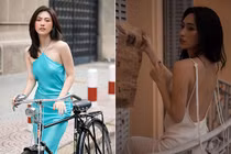 Thời trang giản dị, gợi cảm của nữ chính phim “Vô diện sát nhân“