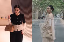 Á hậu Dương Tú Anh “đốt mắt” fan với túi hiệu tiền tỷ 