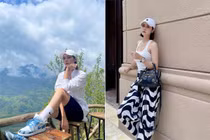 Sang chảnh trên phim, ngoài đời Huyền Lizzie giản dị khó tin