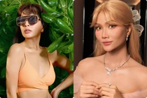 Hot face sao Việt: Cựu mẫu Thuý Hằng diện bikini tạo dáng chụp ảnh