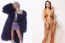 Hải Tú phong cách khác lạ, cựu mẫu Thuý Hạnh diện váy xẻ cao