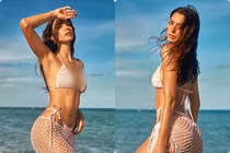 Mẫu nữ Florida “đốt mắt” với “hông quả táo” lôi cuốn mê người