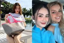 Hồ Ngọc Hà khoe ảnh ôm túi hiệu, Ý Nhi nhan sắc thăng hạng 