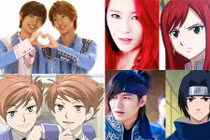 Ngỡ ngàng khi sao Hàn cực giống hoạt hình