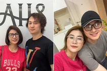 Khoảnh khắc mật ngọt của Trang Trần và chồng Việt kiều