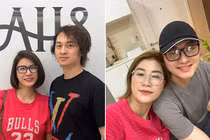 Khoảnh khắc mật ngọt của Trang Trần và chồng Việt kiều