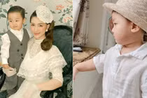 Hòa Minzy lần đầu khoe rõ mặt con trai sau nhiều tháng giấu kín