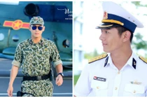 “Chết mê” hình ảnh đẹp trai của Song Luân khi diện quân phục