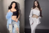 Diệp Lâm Anh chăm khoe rãnh bụng hút mắt dù là mẹ 2 con