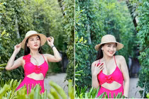 Bảo Thanh khoe body nuột nà sau hai lần sinh nở