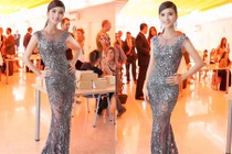 Kim Tuyến quyến rũ với đầm xuyên thấu tại Tây Ban Nha