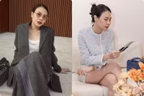 Đàm Thu Trang mặc đơn giản, giá trị trang phục gây “choáng“