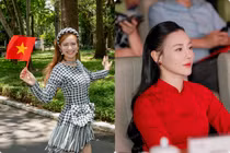 Hot face sao Việt: Hoàng Thùy Linh diện váy biến tấu từ khăn rằn