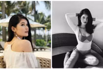 Á hậu Thùy Dung khoe trọn thân hình gợi cảm với bikini