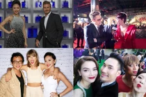 Hình ảnh khó quên của ca sĩ Tóc Tiên và sao Hollywood