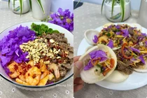 Cách làm gỏi hoa bằng lăng - món ăn “đu trend” đang hot rần rần