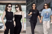 Kỳ Duyên - Minh Triệu mặc đồng điệu, chất lừ