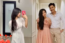 Con gái Mạnh Trường ra dáng thiếu nữ, càng lớn càng xinh