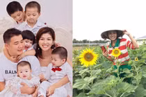 Cuộc sống như mơ của “Hoa hậu đông con nhất Việt Nam” Oanh Yến