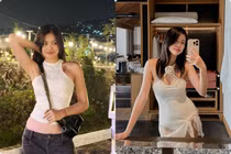 Hot face sao Việt: Thuỳ Anh chụp ảnh khoe vòng eo thon gọn