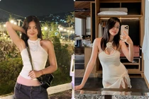 Hot face sao Việt: Thuỳ Anh chụp ảnh khoe vòng eo thon gọn